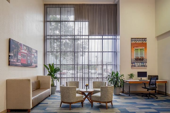 Lobby sitting area