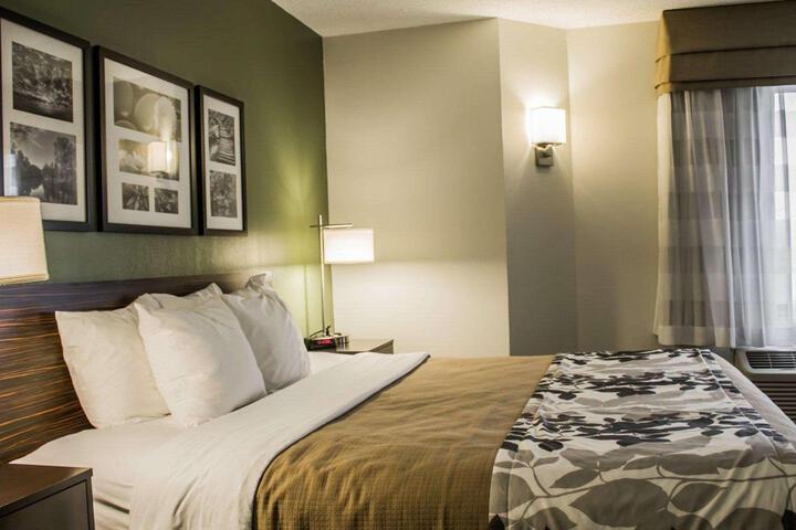 1 King Bed