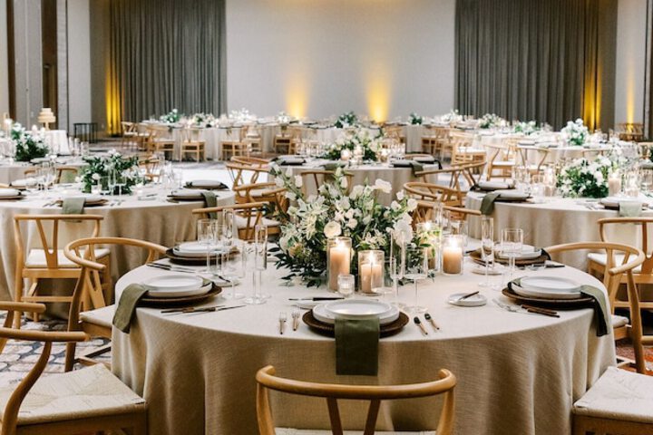 Indoor wedding