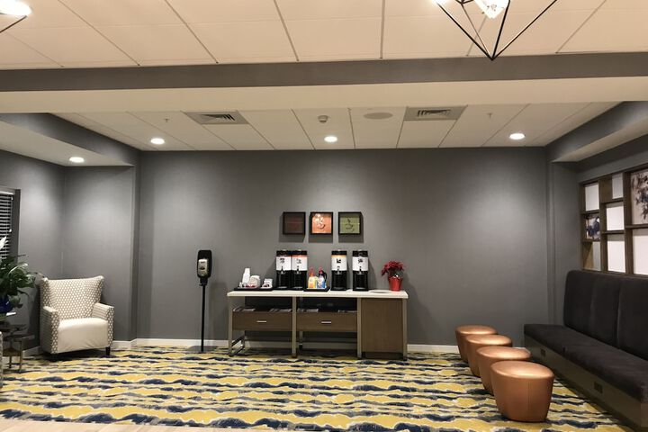 Lobby sitting area