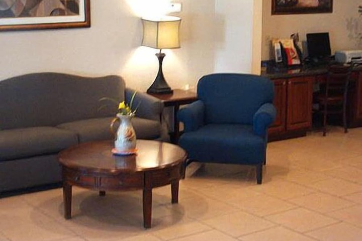 Lobby sitting area