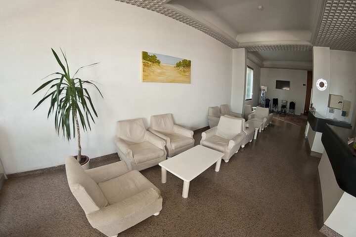 Lobby sitting area