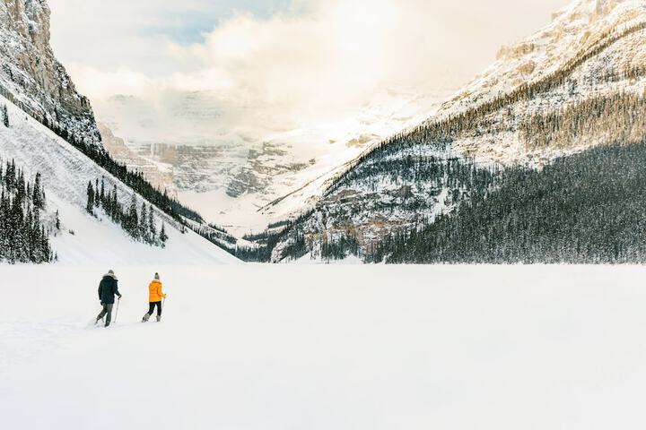 Snowshoeing