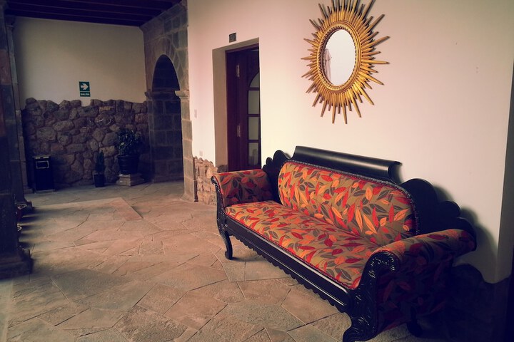 Interior entrance