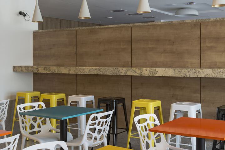 Breakfast area