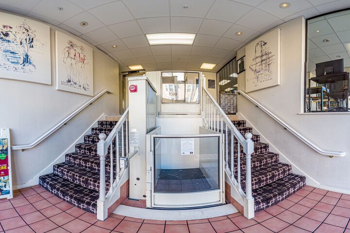 Interior entrance