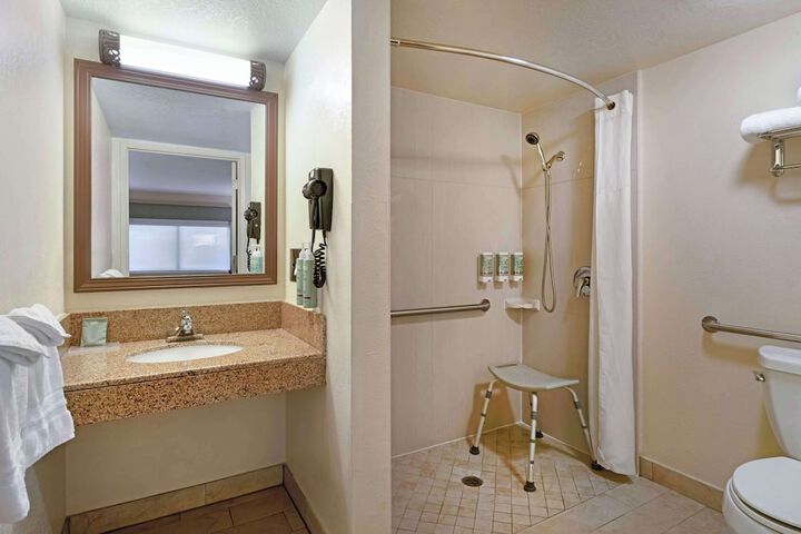 1 King Bed Microwave and Refrigerator WiFi Walk in Shower Full Breakfast (8 of 19)