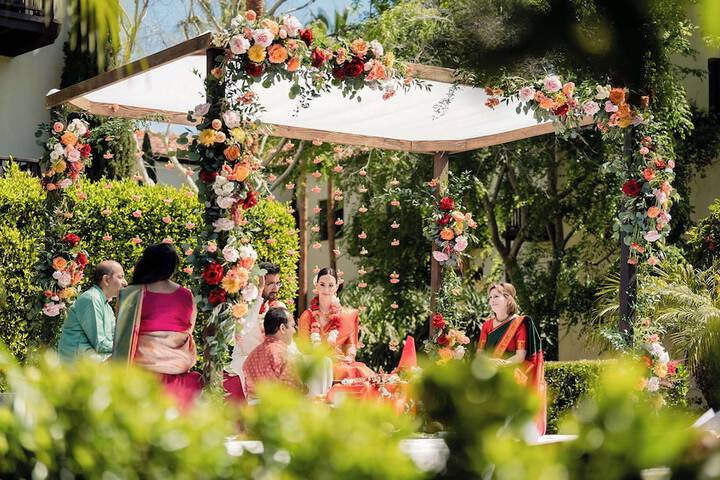 Indoor wedding