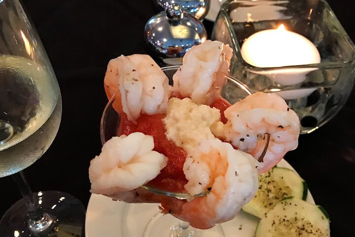 Couples dining