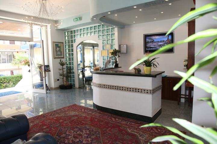 Interior entrance