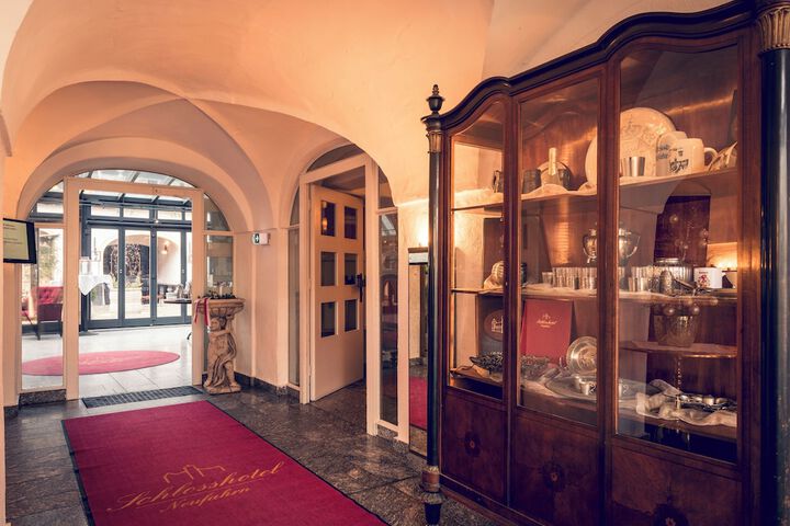Interior entrance