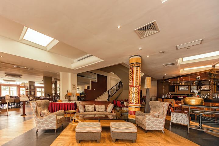 Interior entrance