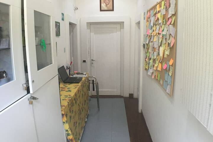 Interior entrance