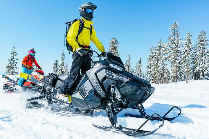 Snowmobiling