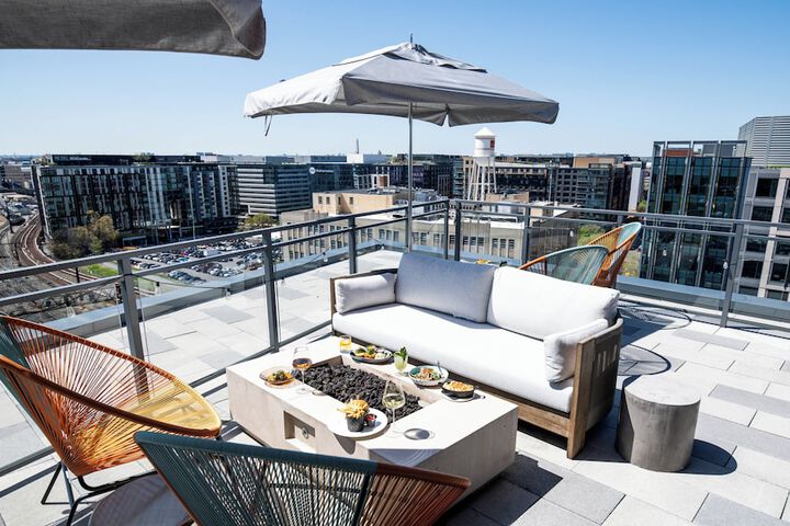 Rooftop terrace