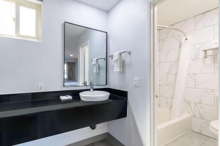 1 Queen Bed ADA Accessible Roll in Shower (3 of 13)