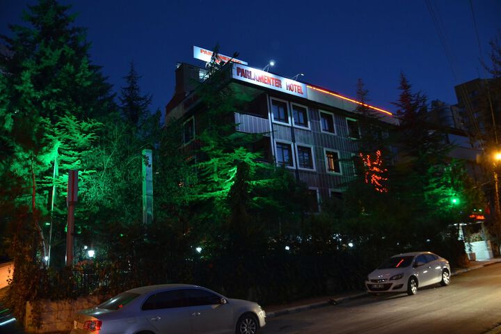 Front of property - evening/night