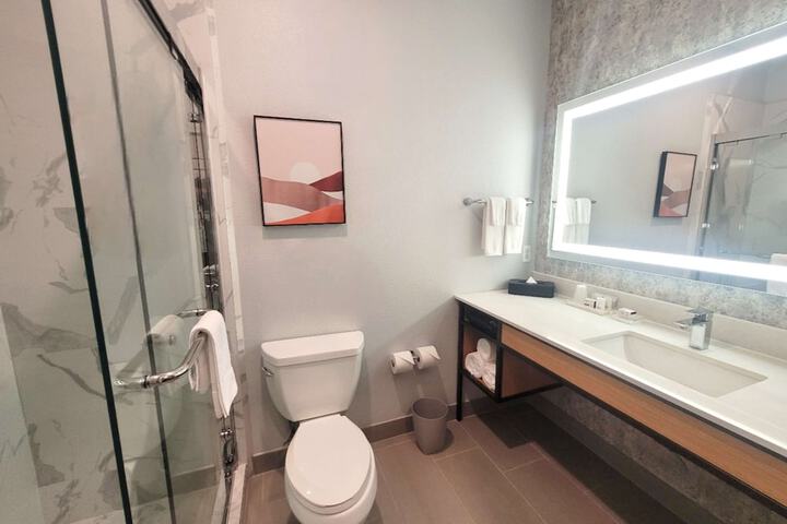 Bathroom shower
