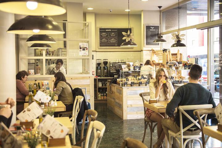 Breakfast area