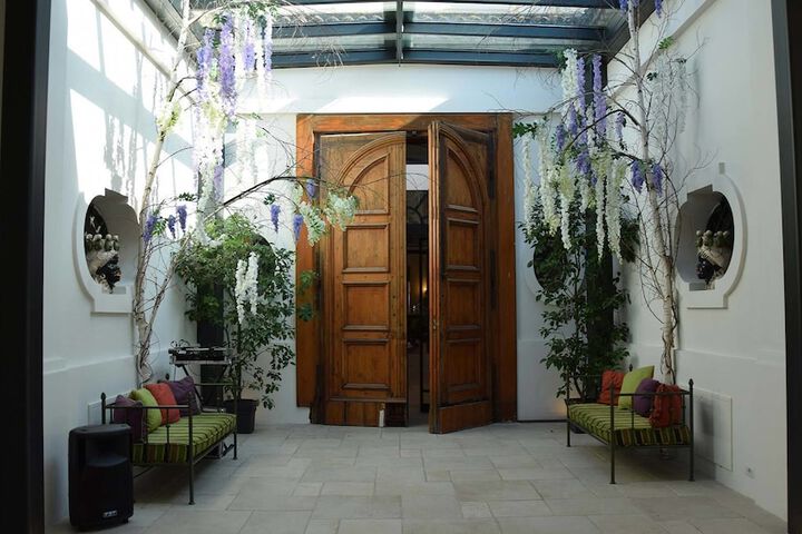 Interior entrance