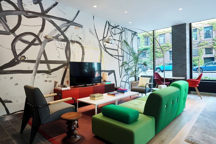 Lobby sitting area