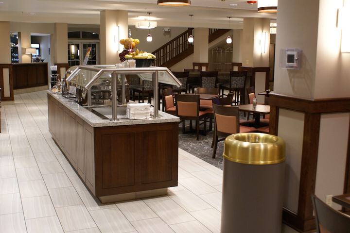 Breakfast area