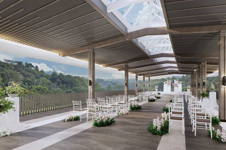 Indoor wedding