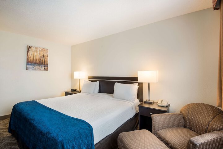 1 King Bed Microwave and Refrigerator 32 Inch LCD Television High Speed Internet Full Breakfast (5 of 8)