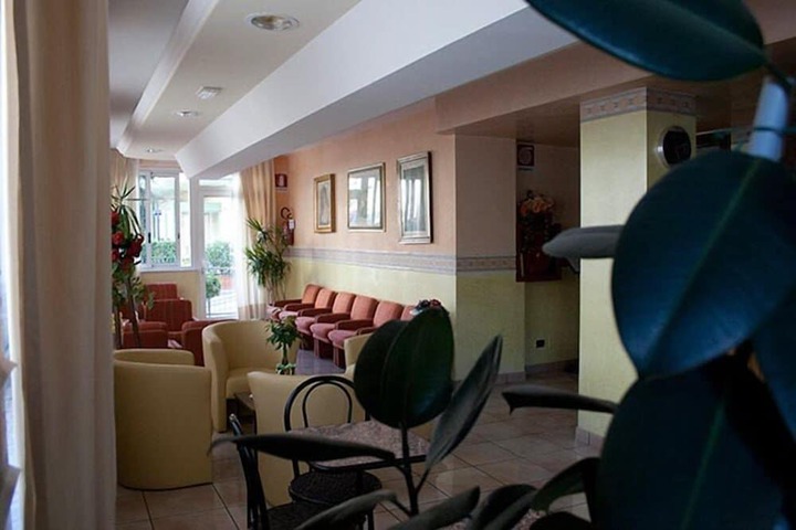 Lobby sitting area