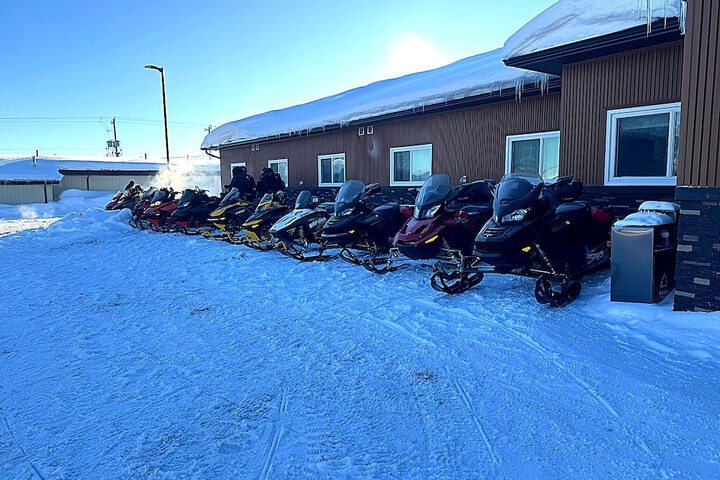 Snowmobiling