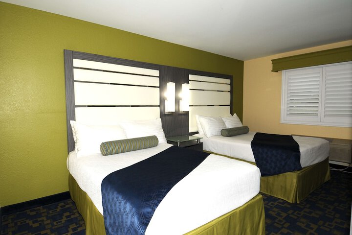 2 Double Beds Pet Friendly Room, Microwave and Refrigerator WiFi Full Breakfast (4 of 8)