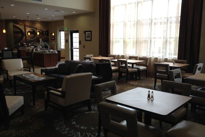 Lobby sitting area
