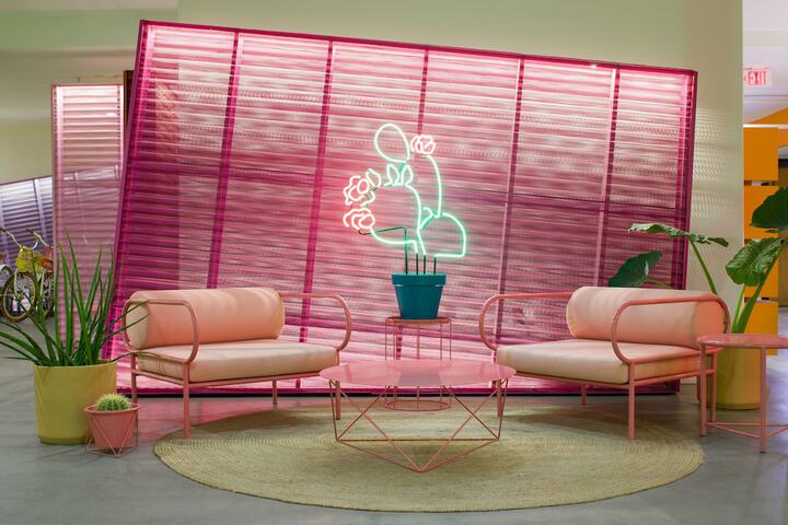 Lobby sitting area