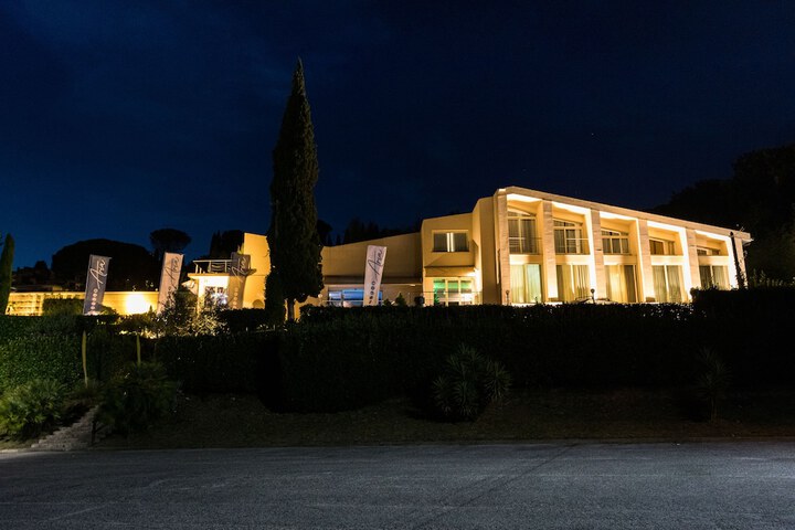 Front of property - evening/night