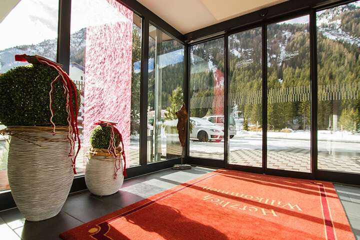 Interior entrance