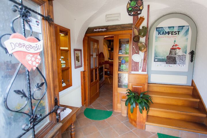Interior entrance