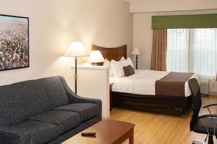 Accessible 1 King Mobility Accessible Bathtub Work Desk Microwave and Refrigerator WiFi Full Breakfast (2 of 13)