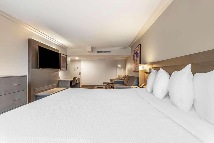 Suite 1 King Bed Studio Sofa Bed Microwave and Refrigerator WiFi (5 of 13)