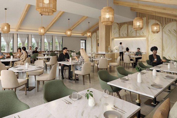Breakfast area