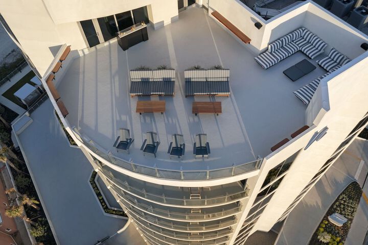 Rooftop terrace