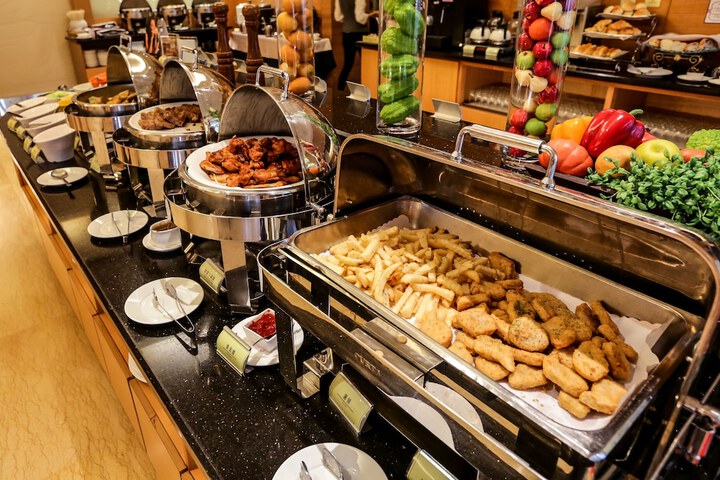 Breakfast area