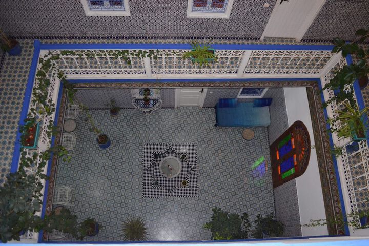 Interior entrance