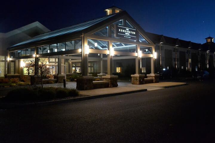 Front of property - evening/night