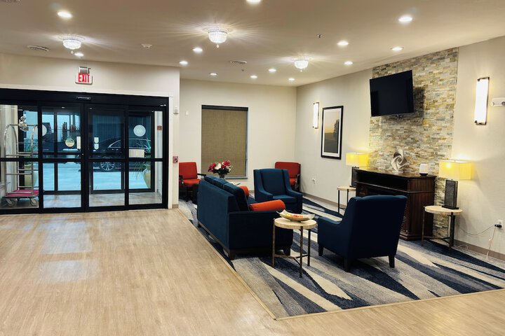 Lobby sitting area