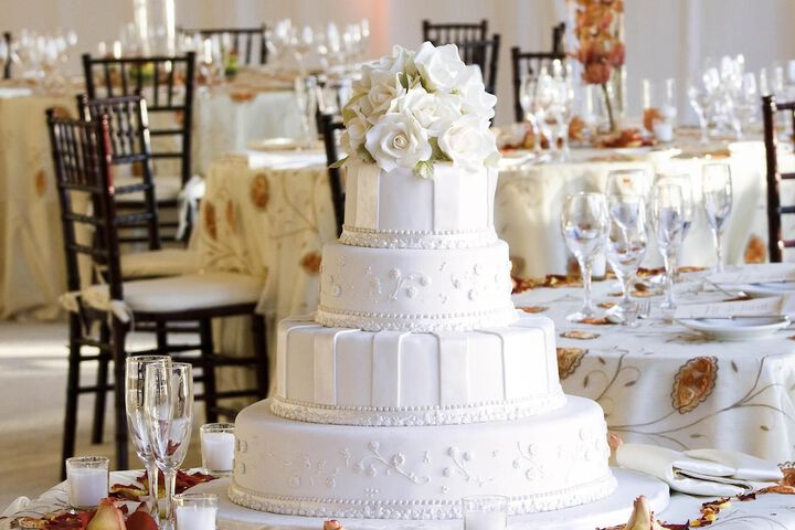 Indoor wedding