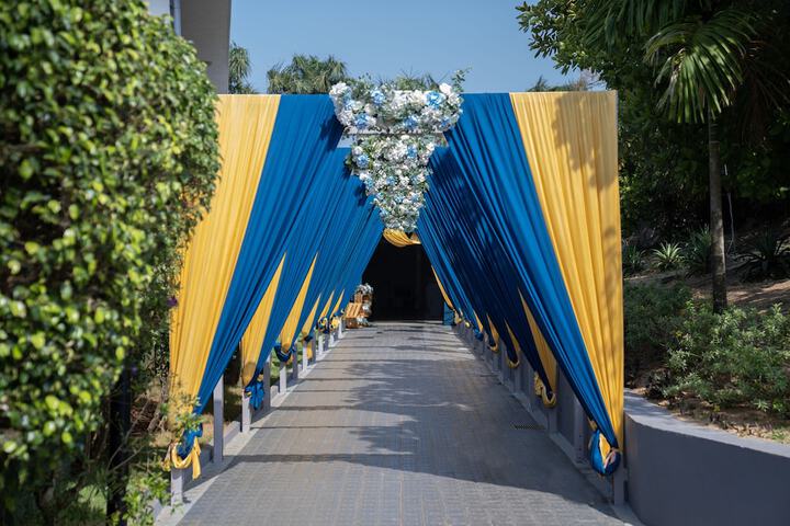 Interior entrance