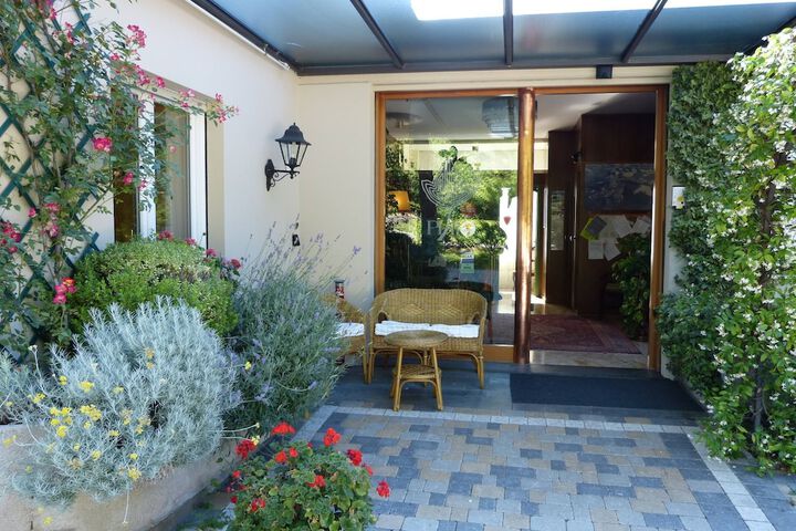 Interior entrance