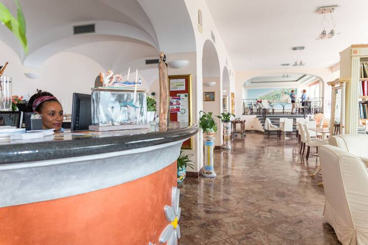 Interior entrance