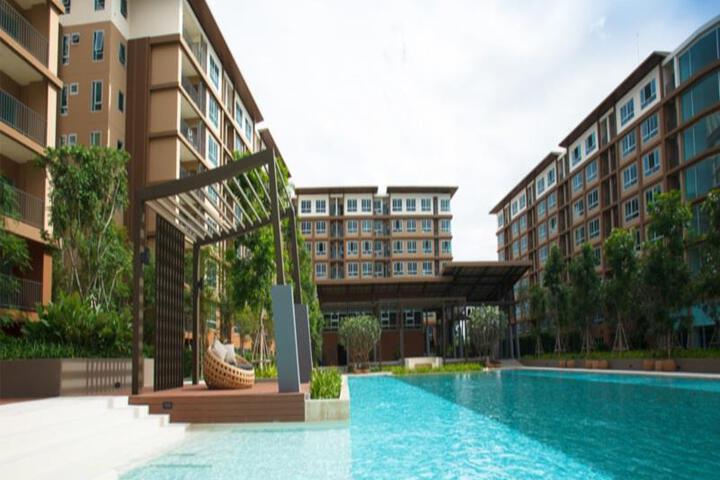 Baan Thew Lom at Cha Am by 601 pool view on 8th floor