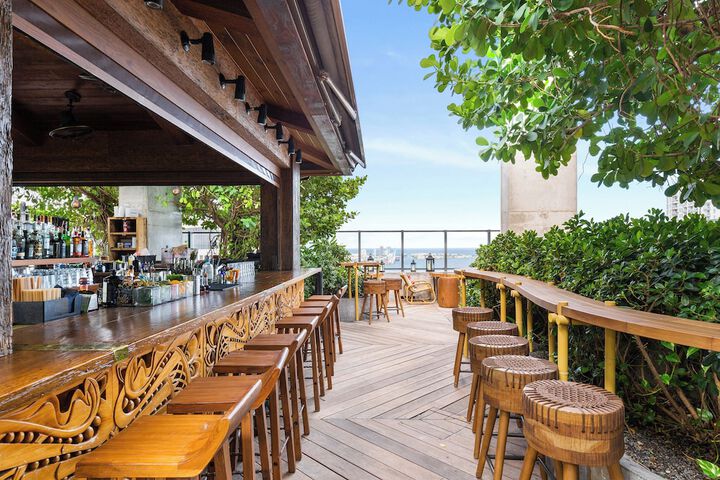 Rooftop terrace
